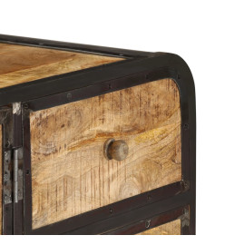 Buffet 140 x 40 x 80 cm Bois de manguier massif