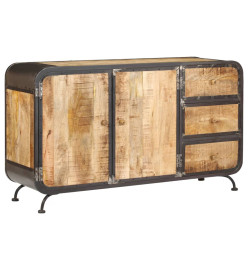 Buffet 140 x 40 x 80 cm Bois de manguier massif