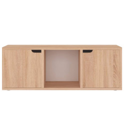 Meuble TV Chêne Sonoma 88,5x27,5x30,5 cm Aggloméré