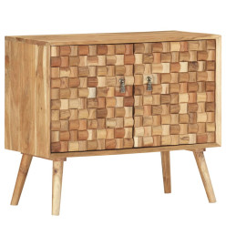 Buffet 75x35x65 cm Bois d'acacia solide