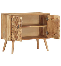 Buffet 75x35x65 cm Bois d'acacia solide