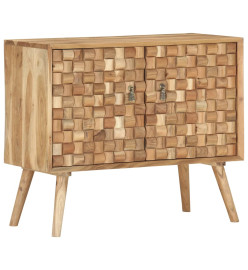 Buffet 75x35x65 cm Bois d'acacia solide