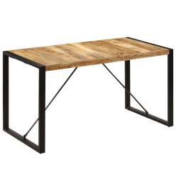 Table de salle à manger 140x70x75 cm Bois de manguier massif