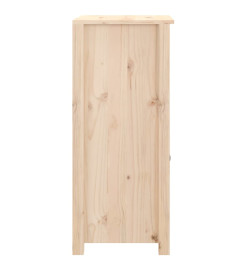 Buffets 2 pcs 40x35x80 cm Bois massif de pin