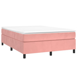 Sommier à ressorts de lit Rose 140x200 cm Velours