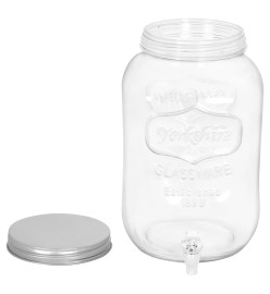 Distributeurs de boissons 2 pcs 8050 ml Verre