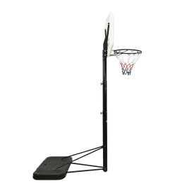 Support de basket-ball Blanc 258-363 cm Polyéthylène