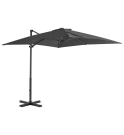 Parasol avec base portable Anthracite