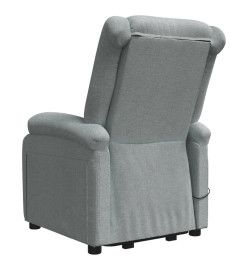 Fauteuil Gris clair Tissu