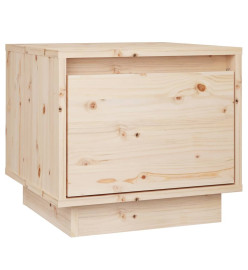 Table de chevet 35x34x32 cm Bois de pin solide