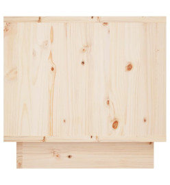 Table de chevet 35x34x32 cm Bois de pin solide