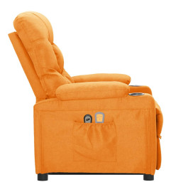 Fauteuil de massage Jaune Tissu