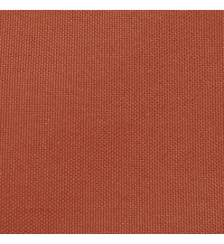 Écran de balcon en tissu Oxford 90x600 cm Ocre marron