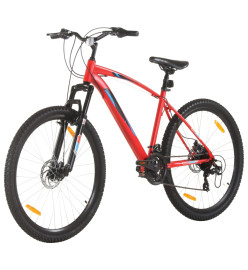 Vélo de montagne 21 vitesses Roues 29 pouces Cadre 48 cm Rouge