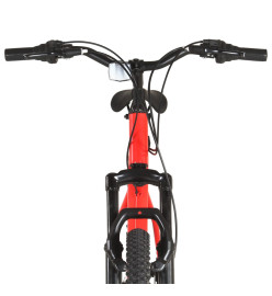 Vélo de montagne 21 vitesses Roues 29 pouces Cadre 48 cm Rouge