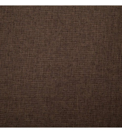 Banc 139,5 cm Marron Polyester