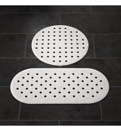 RIDDER Tapis antidérapant de bain Action Blanc