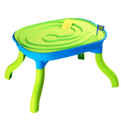 Table à sable et à eau 3 en 1 pour enfants 67,5x52x38 cm PP