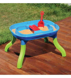 Table à sable et à eau 3 en 1 pour enfants 67,5x52x38 cm PP