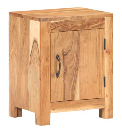 Table de chevet 40x30x50 cm Bois d'acacia massif