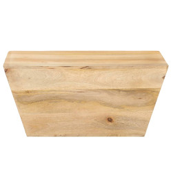 Table basse en forme de V 66x66x30 cm Bois de manguier massif