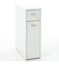 FMD Armoire avec 2 tiroirs 20x45x61 cm Blanc