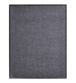 Paillasson Gris 117x220 cm PVC