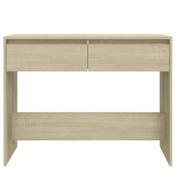 Table console Chêne sonoma 100x35x76,5 cm Aggloméré