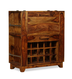 Armoire de bar Bois massif de Sesham 85 x 40 x 95 cm