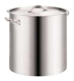 Ensemble de 2 casseroles à bouillon 71/36 L Inox