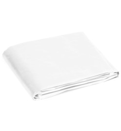 Bâche 180 g/m² 3x4 m Blanc PEHD