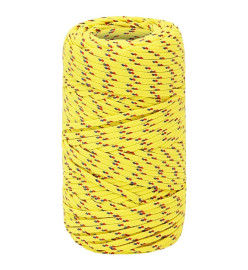 Corde de bateau Jaune 2 mm 100 m Polypropylène