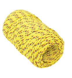 Corde de bateau Jaune 2 mm 100 m Polypropylène