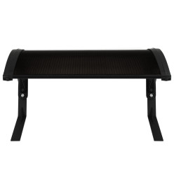 Toit de garage pour tondeuse robot 77x103x46 cm Noir
