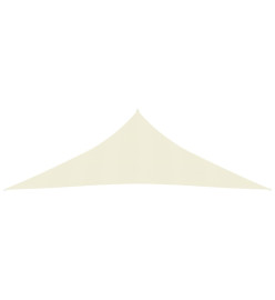 Voile d'ombrage 160 g/m² Crème 5x5x6 m PEHD