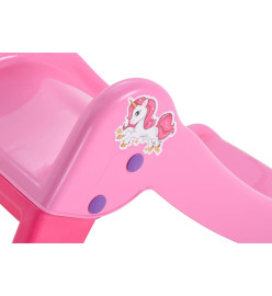 Toboggan pliable pour enfants 111 cm Rose