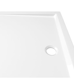 Receveur de douche rectangulaire ABS Blanc 70x100 cm