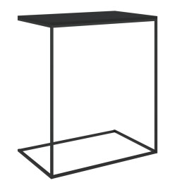 Table d'appoint Noir 55x35x66 cm Bois d'ingénierie