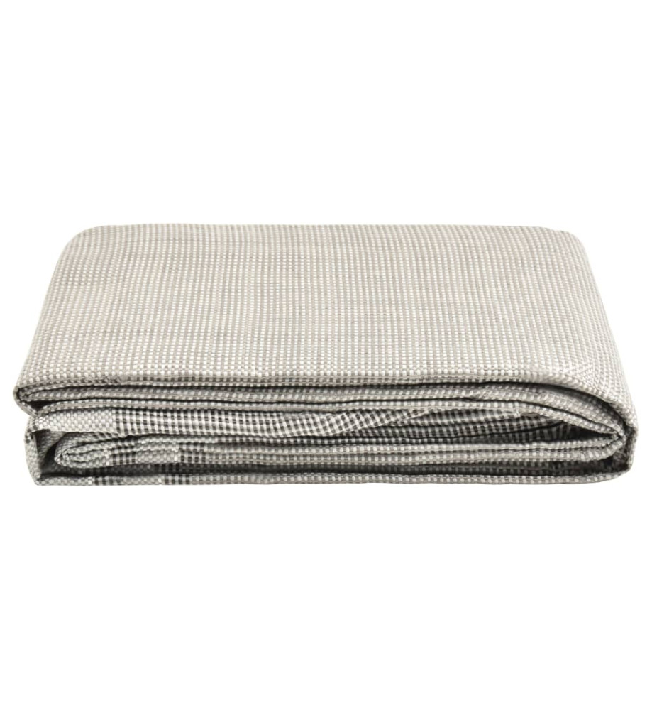 Tapis de tente 450x250 cm Gris foncé