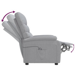 Fauteuil Gris clair Tissu