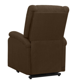 Fauteuil Marron foncé Tissu