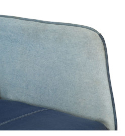 Chaise à bascule Denim Bleu Toile patchwork