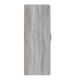 Armoires murales 2 pcs sonoma gris bois d'ingénierie