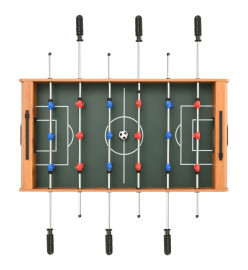 Mini table de football 69x37x62 cm Érable