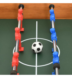 Mini table de football 69x37x62 cm Érable