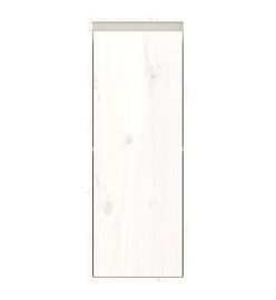 Armoires murales 2 pcs Blanc 30x30x80 cm Bois de pin massif