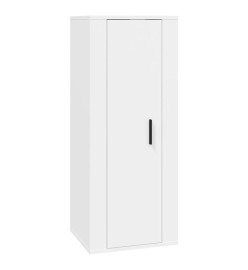 Ensemble de meubles TV 5 pcs Blanc Bois d'ingénierie