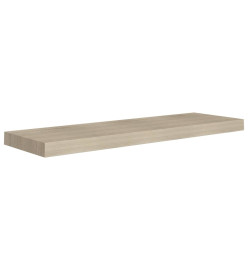 Étagère murale flottante Chêne 80x23,5x3,8 cm MDF