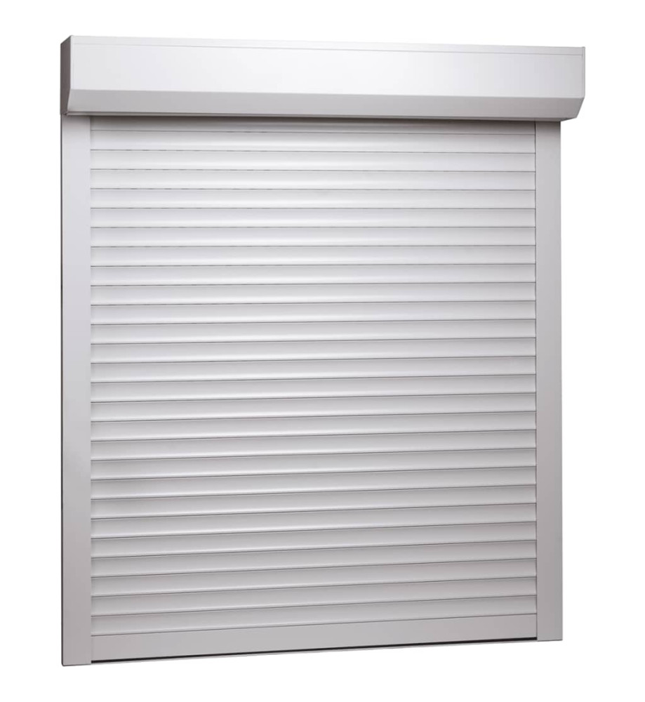 Volet roulant aluminium 80x100 cm blanc