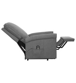 Fauteuil Gris clair Tissu